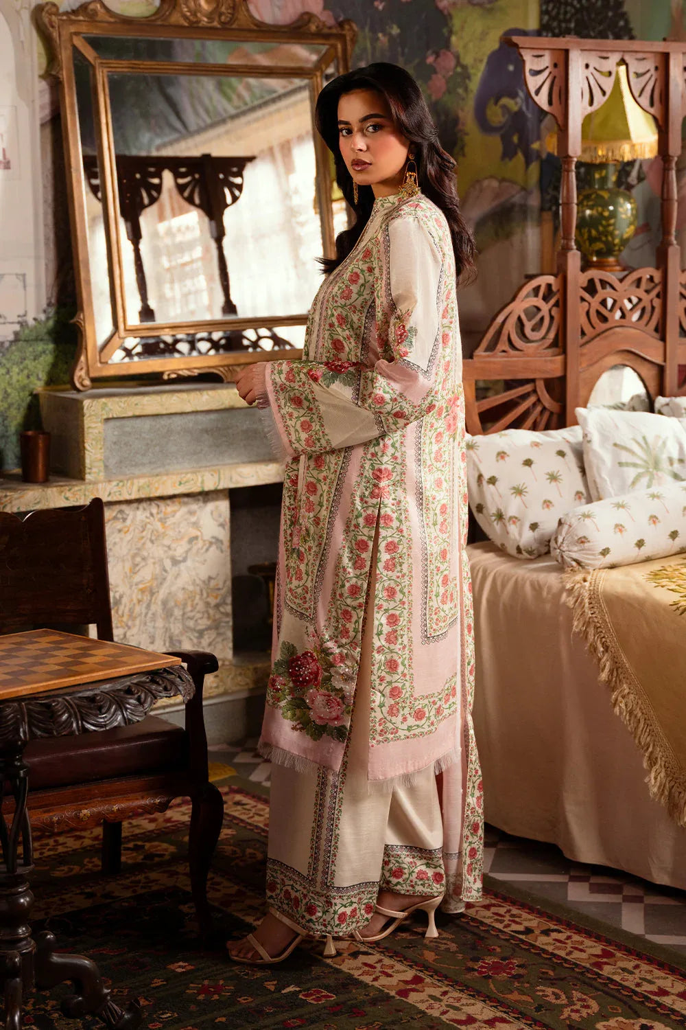 Saira Rizwan | Dahini Silk Pret | ADELIA -SRLP07-25 - Rang-e-Khaas