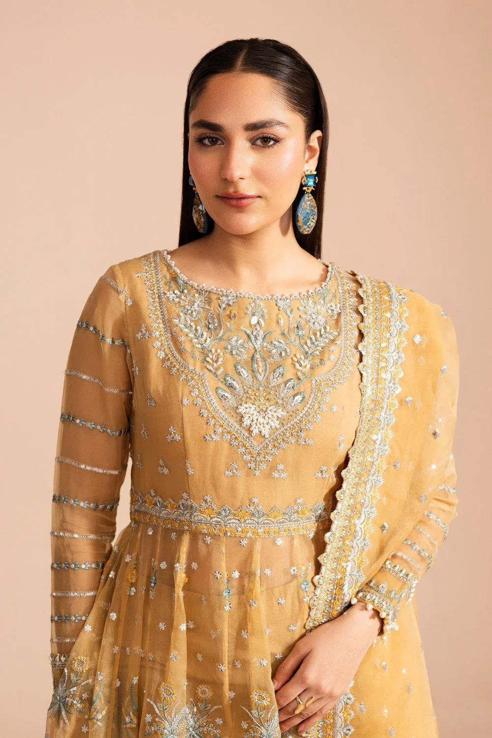 Maryum N Maria | Zircon Formals | JAHANANA - MS40074 - Rang-e-Khaas