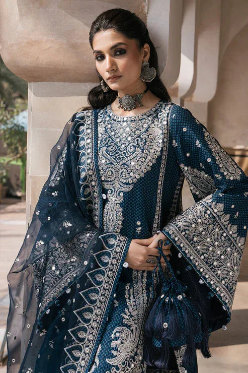 Jazmin | Shahkaar Luxury Lawn 24 | SL24-D5 - Rang-e-Khaas