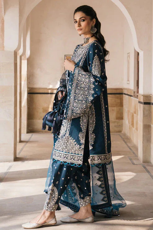 Jazmin | Shahkaar Luxury Lawn 24 | SL24-D5 - Rang-e-Khaas