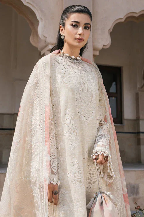 Jazmin | Shahkaar Luxury Lawn 24 | SL24-D7 - Rang-e-Khaas