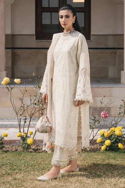 Jazmin | Shahkaar Luxury Lawn 24 | SL24-D7 - Rang-e-Khaas
