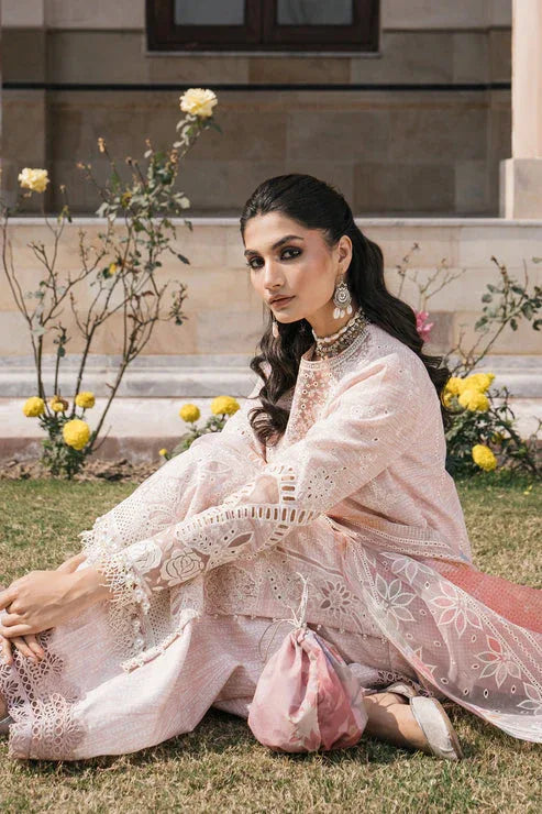 Jazmin | Shahkaar Luxury Lawn 24 | SL24-D8 - Rang-e-Khaas