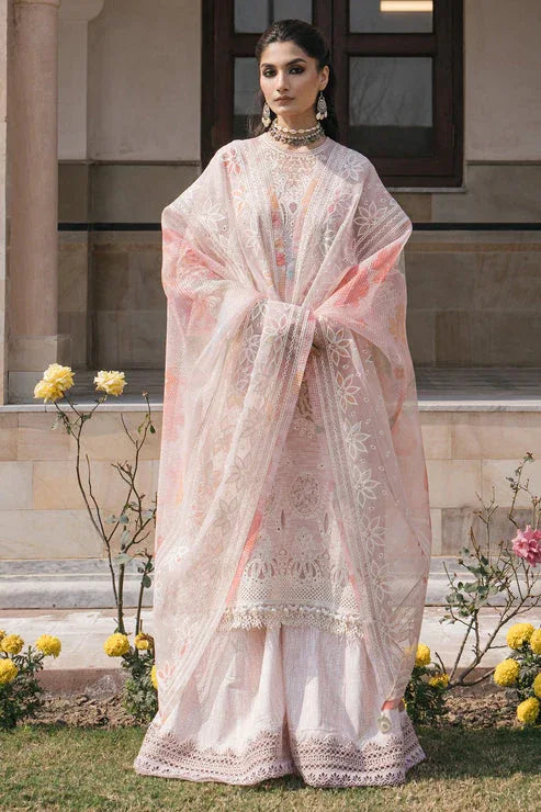 Jazmin | Shahkaar Luxury Lawn 24 | SL24-D8 - Rang-e-Khaas