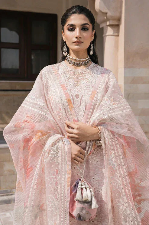 Jazmin | Shahkaar Luxury Lawn 24 | SL24-D8 - Rang-e-Khaas