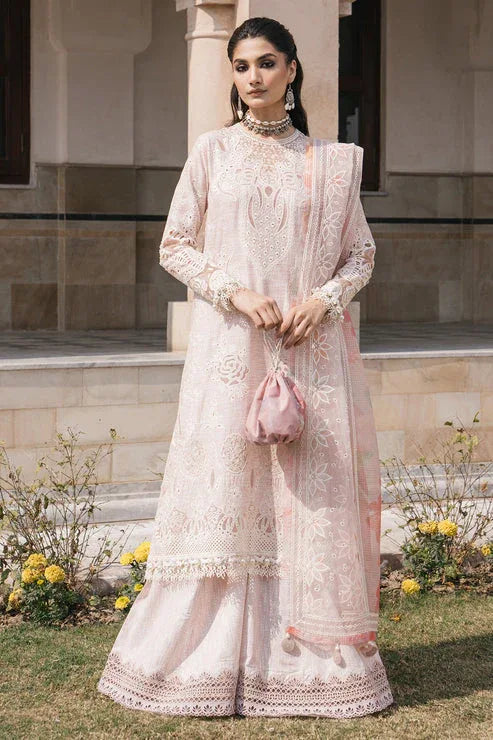 Jazmin | Shahkaar Luxury Lawn 24 | SL24-D8 - Rang-e-Khaas