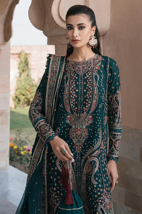 Jazmin | Shahkaar Luxury Lawn 24 | SL24-D10 - Rang-e-Khaas