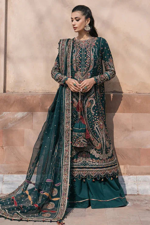 Jazmin | Shahkaar Luxury Lawn 24 | SL24-D10 - Rang-e-Khaas