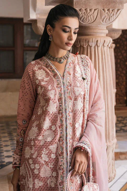 Jazmin | Shahkaar Luxury Lawn 24 | SL24-D4 - Rang-e-Khaas