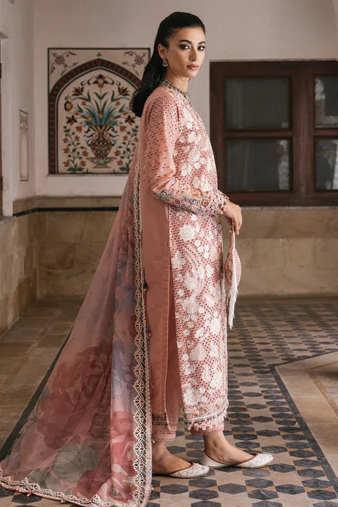 Jazmin | Shahkaar Luxury Lawn 24 | SL24-D4 - Rang-e-Khaas