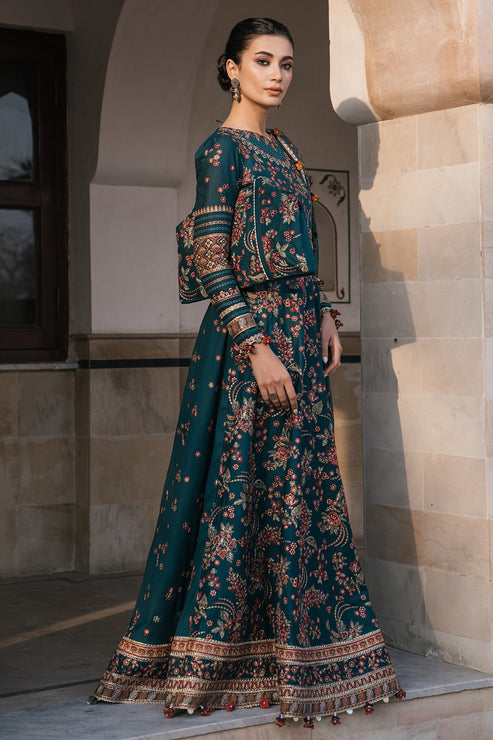 Jazmin | Shahkaar Luxury Lawn 24 | SL24-D16 - Rang-e-Khaas