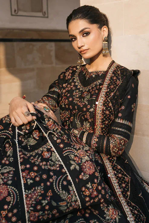 Jazmin | Shahkaar Luxury Lawn 24 | SL24-D15 - Rang-e-Khaas