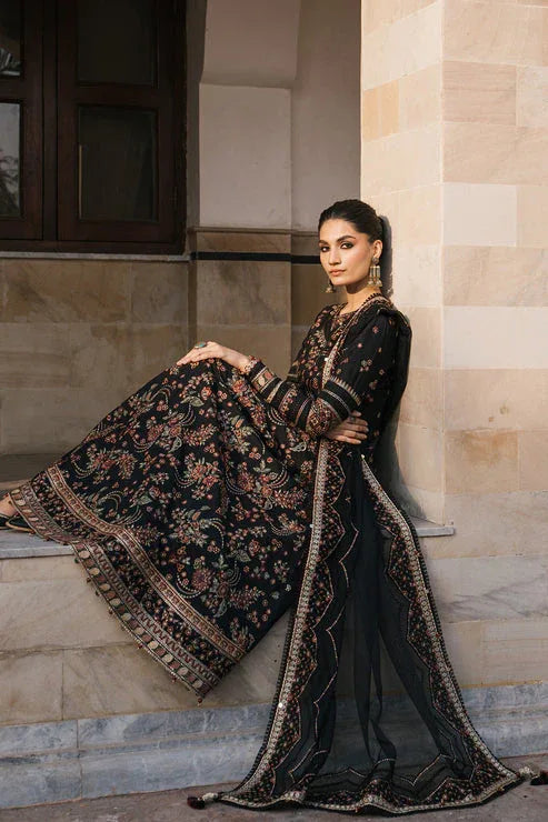 Jazmin | Shahkaar Luxury Lawn 24 | SL24-D15 - Rang-e-Khaas