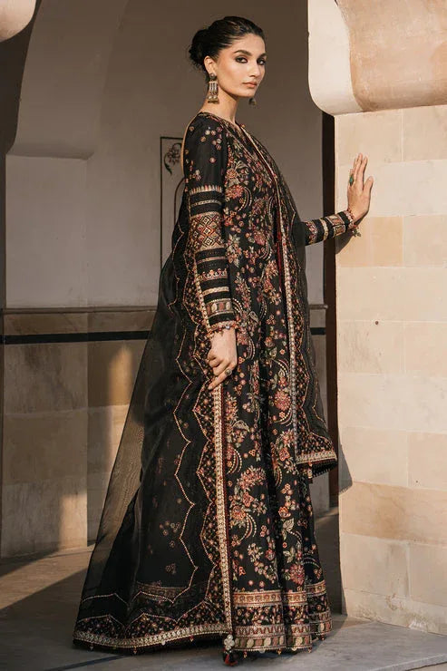 Jazmin | Shahkaar Luxury Lawn 24 | SL24-D15 - Rang-e-Khaas
