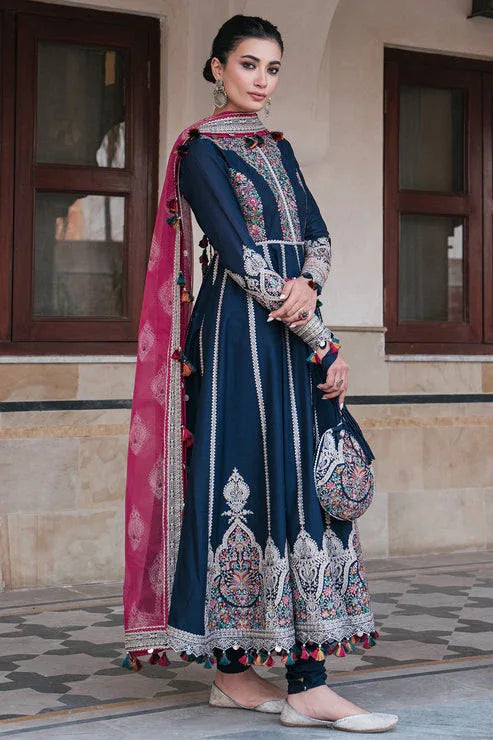 Jazmin | Shahkaar Luxury Lawn 24 | SL24-D12 - Rang-e-Khaas