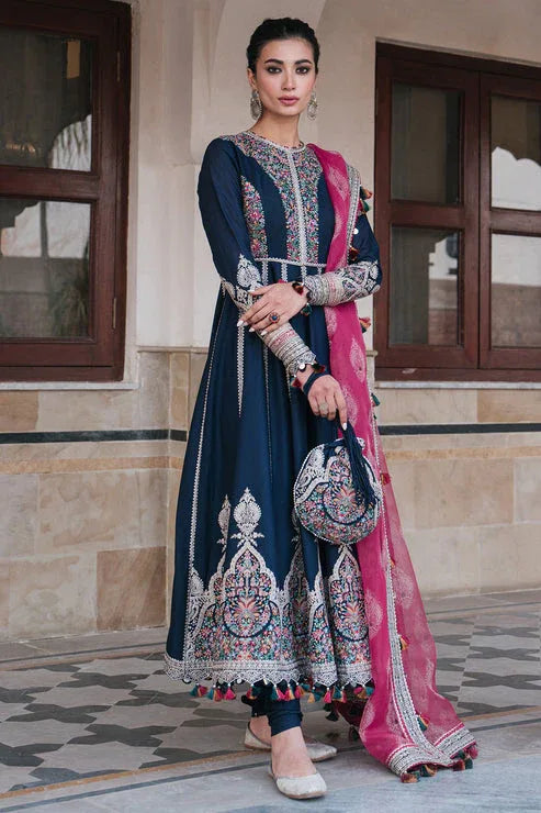 Jazmin | Shahkaar Luxury Lawn 24 | SL24-D12 - Rang-e-Khaas