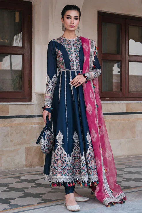 Jazmin | Shahkaar Luxury Lawn 24 | SL24-D12 - Rang-e-Khaas