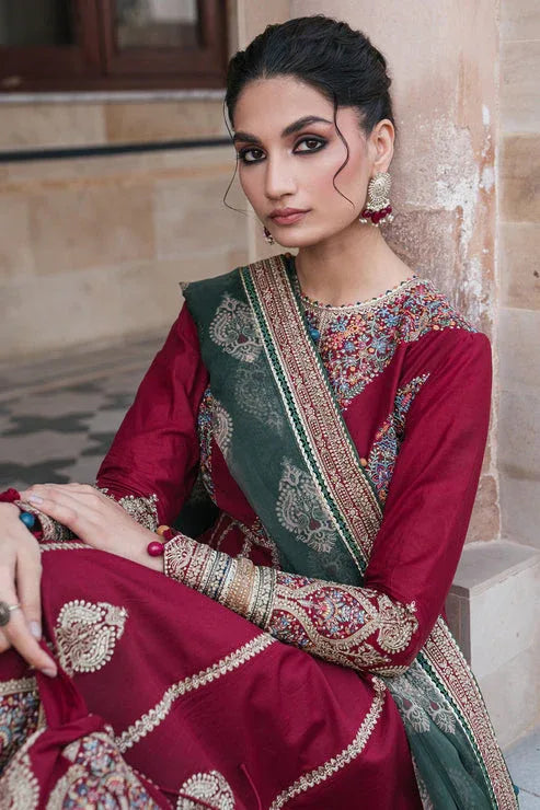 Jazmin | Shahkaar Luxury Lawn 24 | SL24-D11 - Rang-e-Khaas