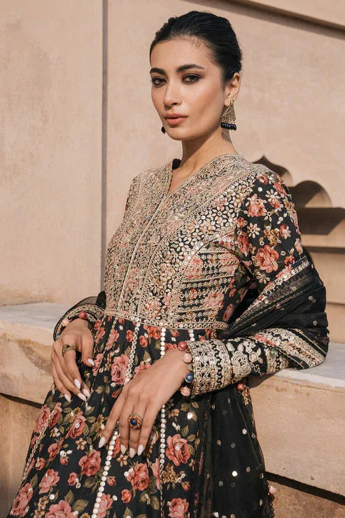Jazmin | Shahkaar Luxury Lawn 24 | SL24-D2 - Rang-e-Khaas
