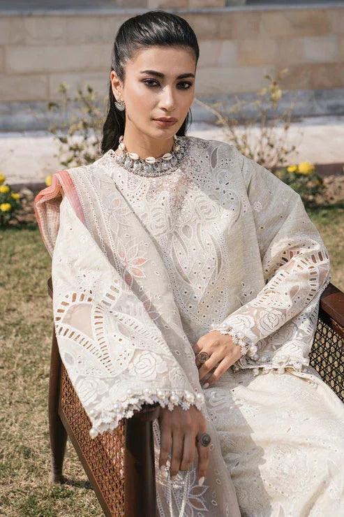 Jazmin | Shahkaar Luxury Lawn 24 | SL24-D7 - Rang-e-Khaas