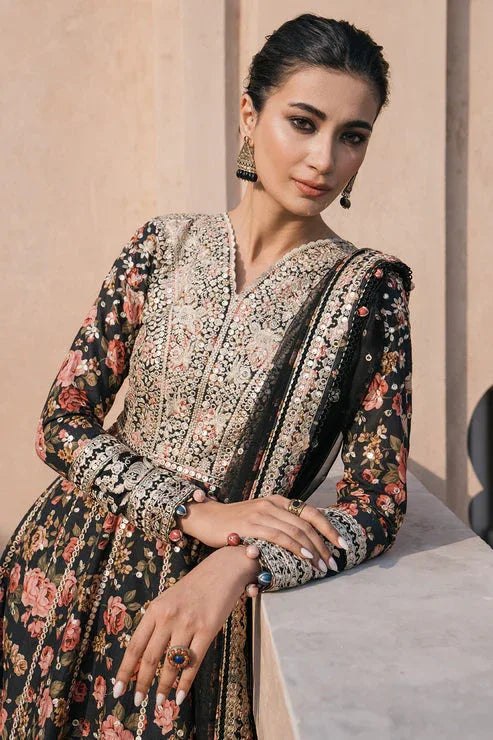 Jazmin | Shahkaar Luxury Lawn 24 | SL24-D2 - Rang-e-Khaas