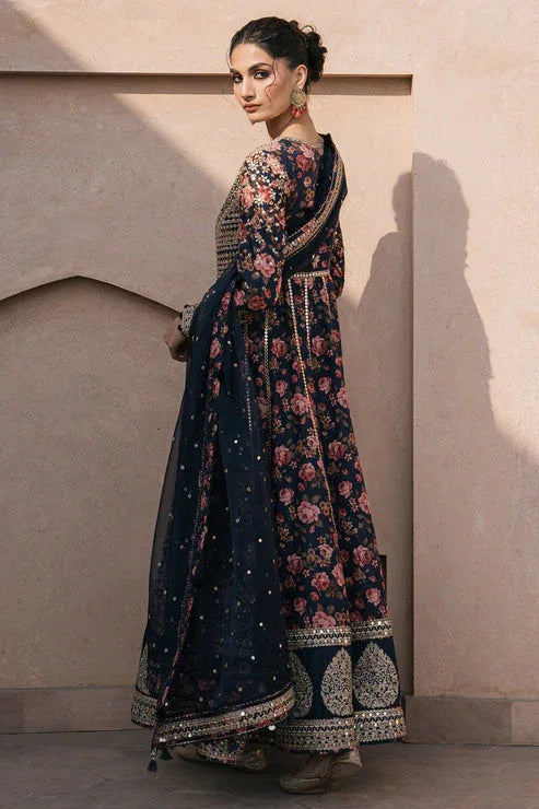 Jazmin | Shahkaar Luxury Lawn 24 | SL24-D1 - Rang-e-Khaas