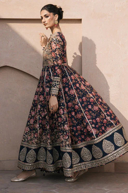 Jazmin | Shahkaar Luxury Lawn 24 | SL24-D1 - Rang-e-Khaas