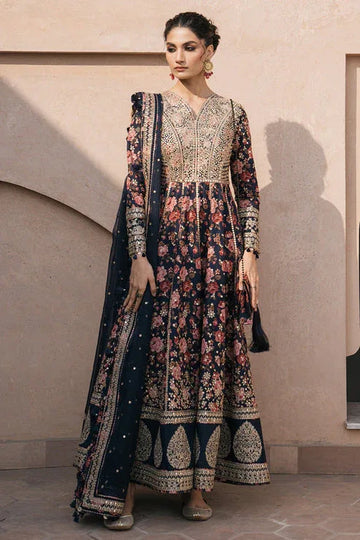 Jazmin | Shahkaar Luxury Lawn 24 | SL24-D1 - Rang-e-Khaas