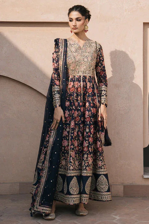 Jazmin | Shahkaar Luxury Lawn 24 | SL24-D1 - Rang-e-Khaas