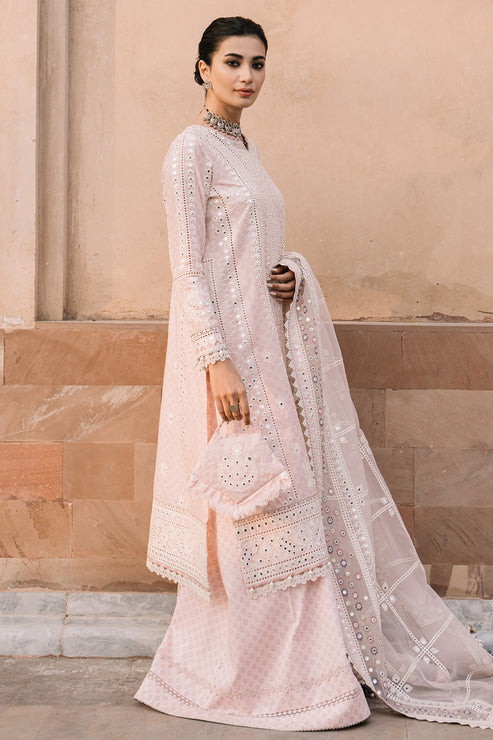 Jazmin | Shahkaar Luxury Lawn 24 | SL24-D14 - Rang-e-Khaas