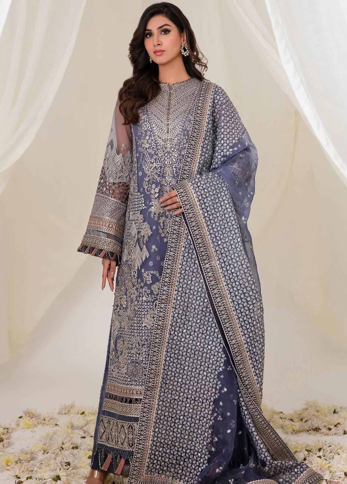 Jazmin | Formals 26 | JZ23E 03 Geranium - Rang-e-Khaas
