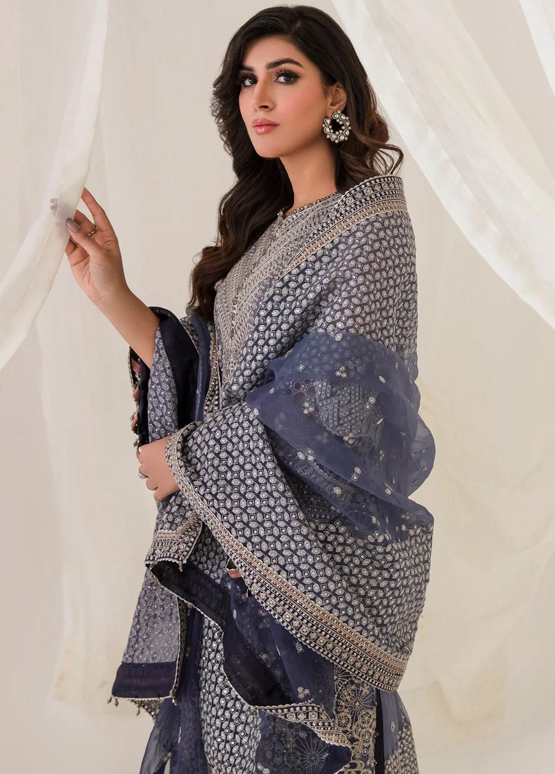Jazmin | Formals 26 | JZ23E 03 Geranium - Rang-e-Khaas