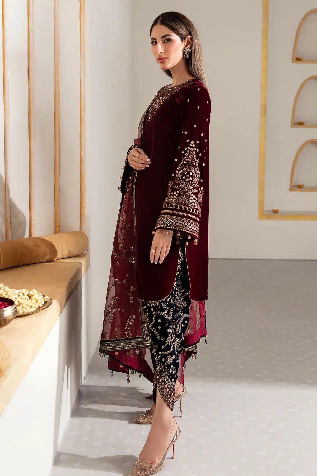 Jazmin | Velvet 23 | VF-2017 - Rang-e-Khaas