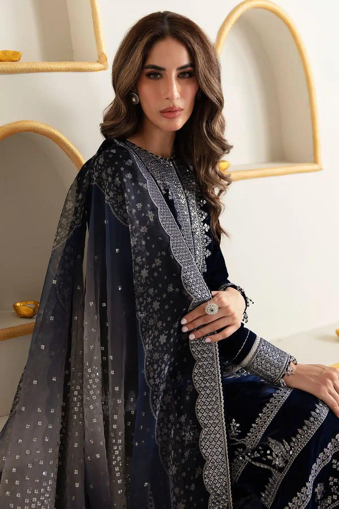 Jazmin | Velvet 23 | VF-2007 - Rang-e-Khaas