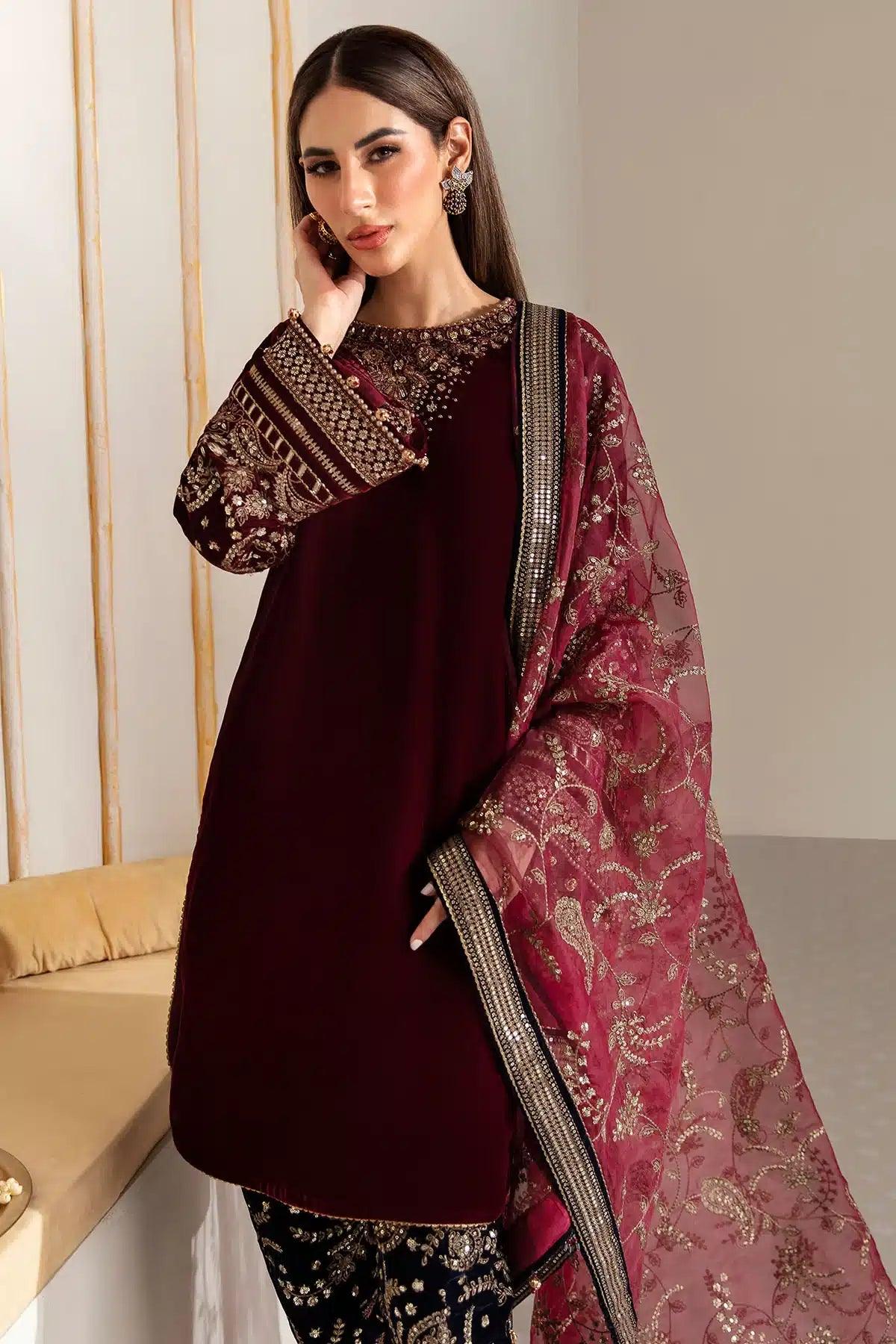 Jazmin | Velvet 23 | VF-2017 - Rang-e-Khaas