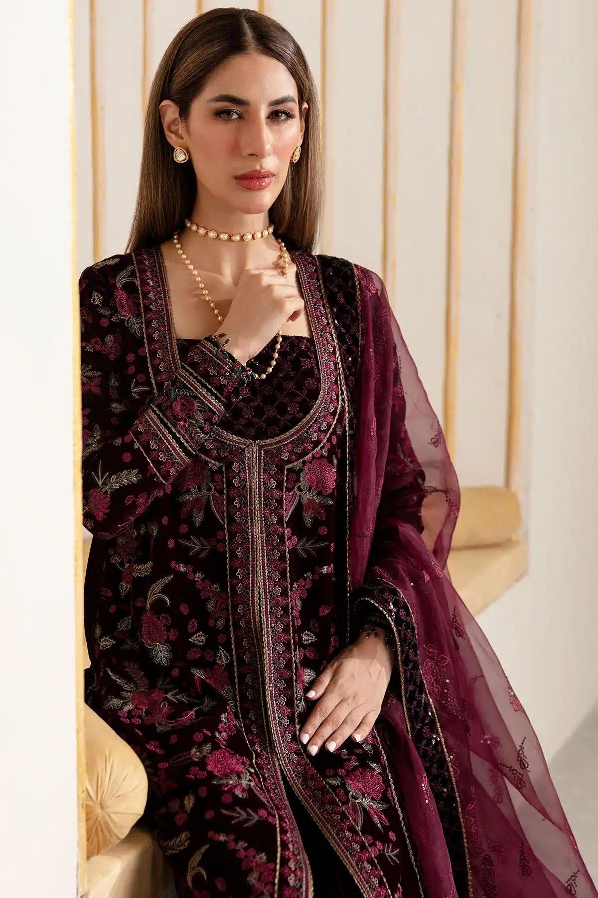 Jazmin | Velvet 23 | VF-2010 - Rang-e-Khaas