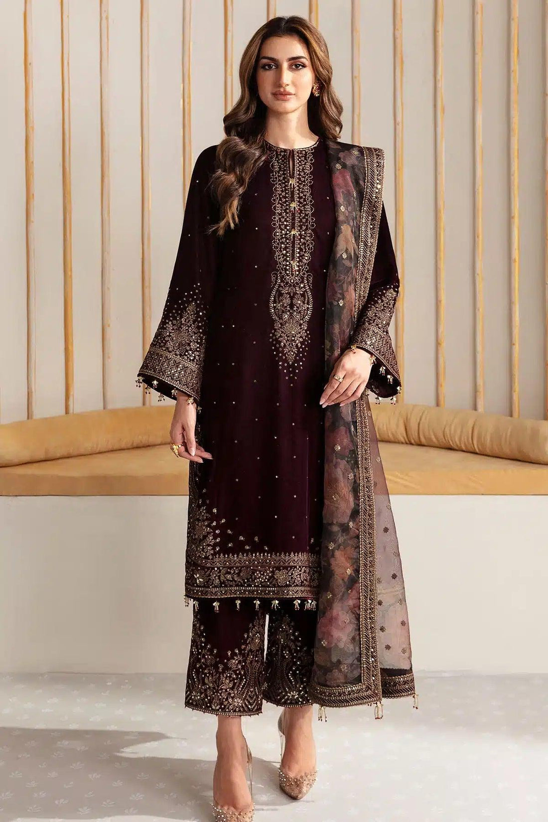 Jazmin | Velvet 23 | VF-2012 - Rang-e-Khaas