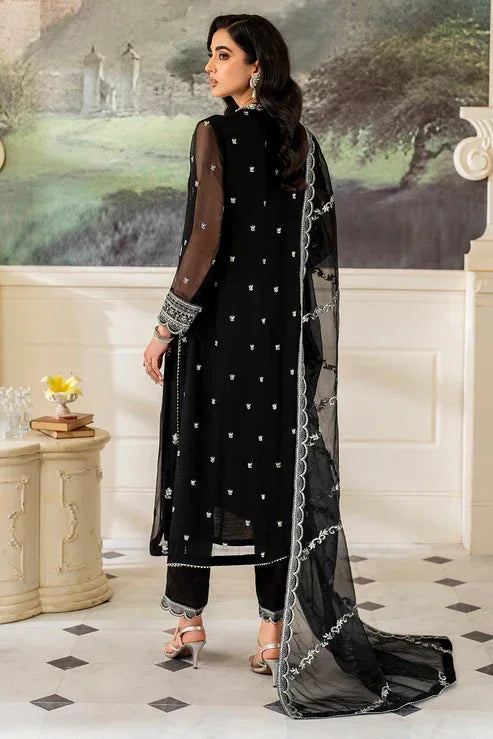 Declare | Chiffon Luxe | MIDNIGHT LFP-1109 - Rang-e-Khaas