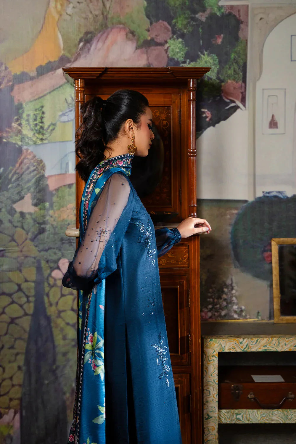 Saira Rizwan | Dahini Silk Pret | SIAN -SRLP03-25 - Rang-e-Khaas