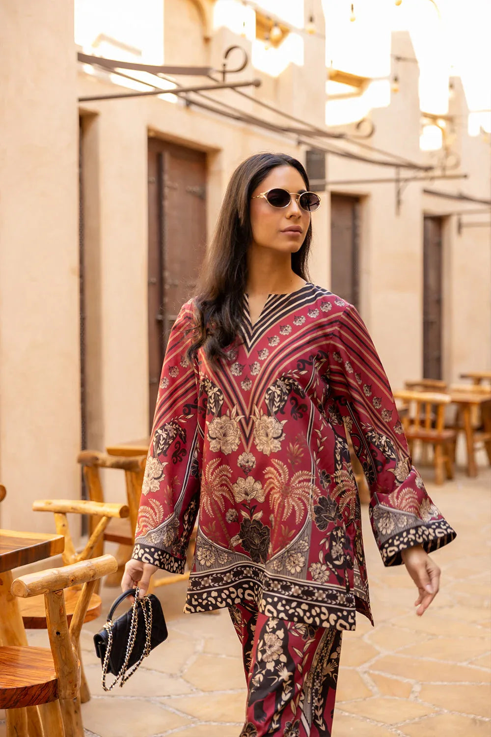 Saira Rizwan | Resort Collection 25 | ROSA-SRRC03-25 - Rang-e-Khaas