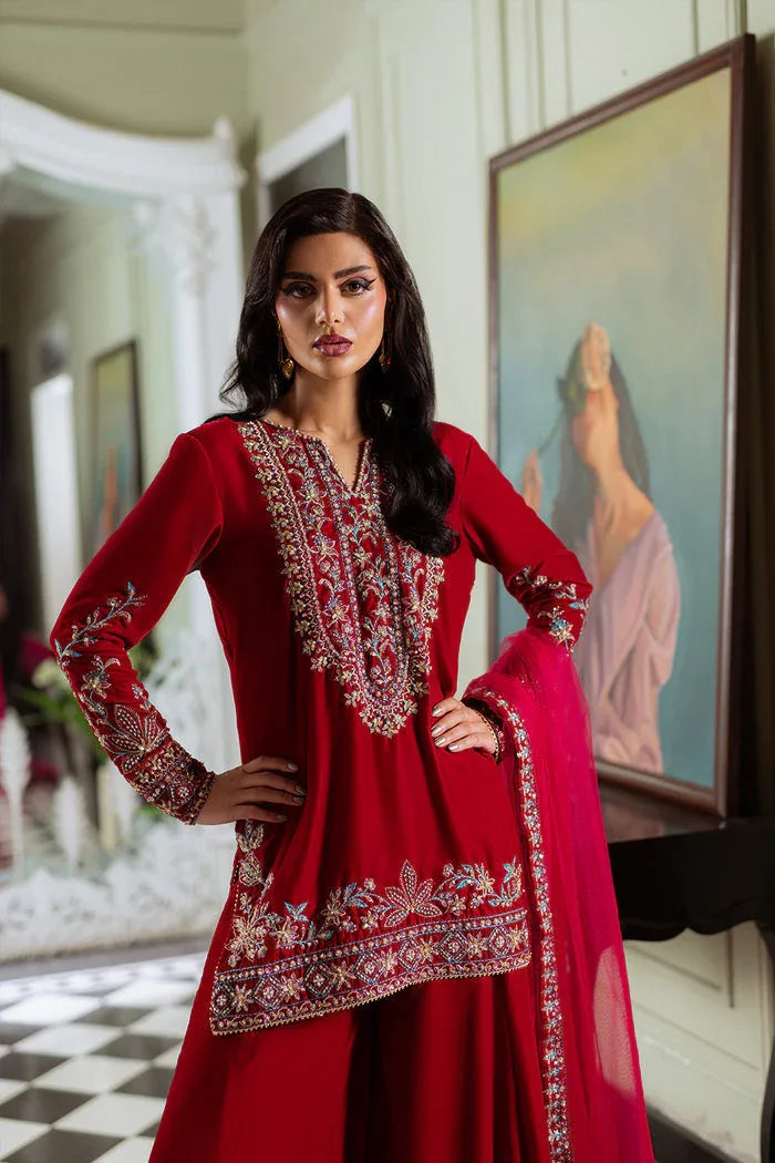 Saira Rizwan | Velvet Pret 25 | SHIREEN-SRVP25-04 - Rang-e-Khaas