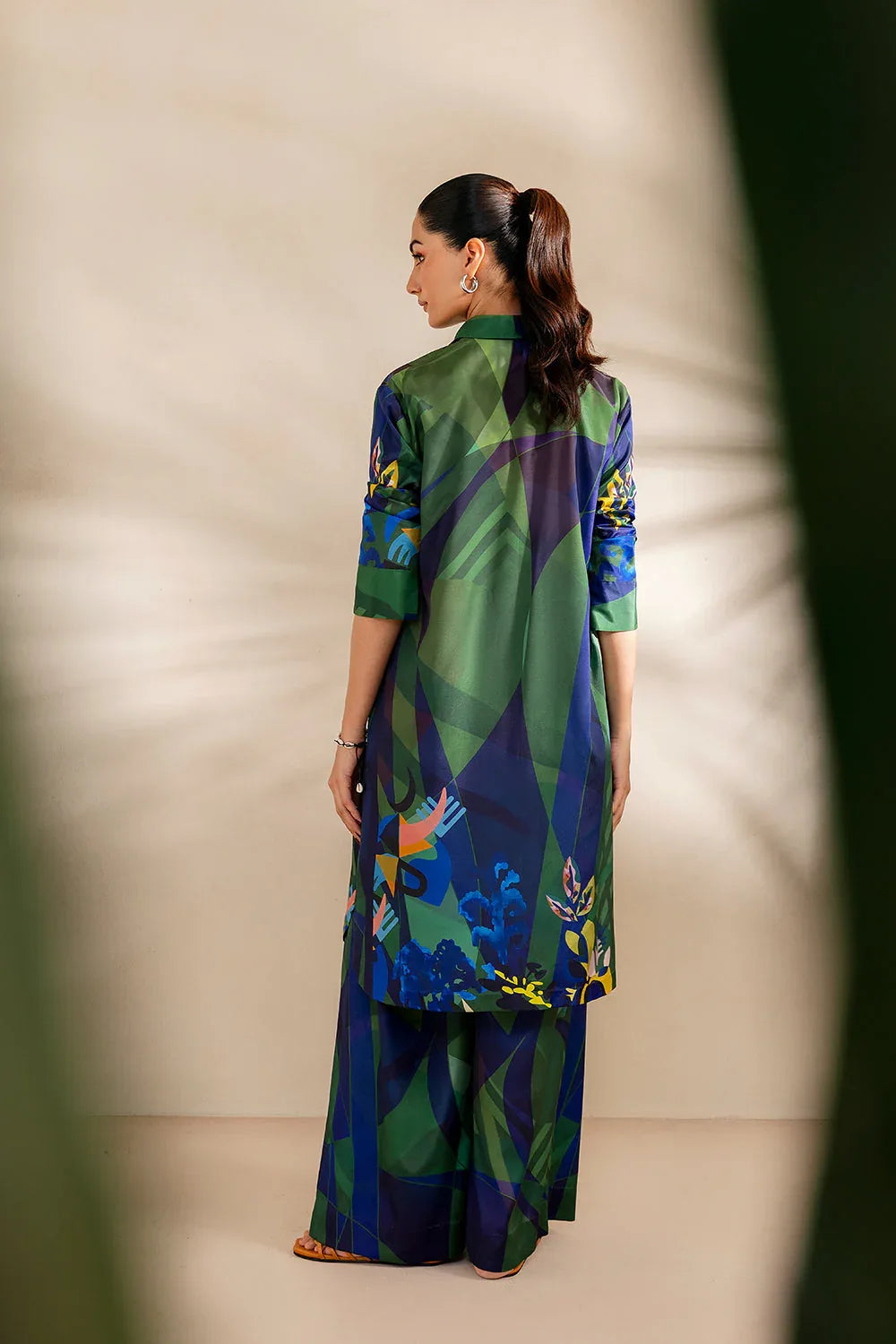 Saira Rizwan | Silk Coords 25 | SHORELINE SERENADE - SRSP-25-08 - Rang-e-Khaas