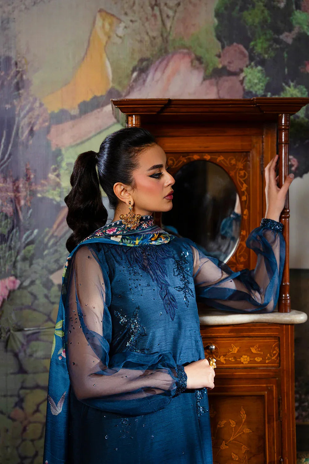 Saira Rizwan | Dahini Silk Pret | SIAN -SRLP03-25 - Rang-e-Khaas