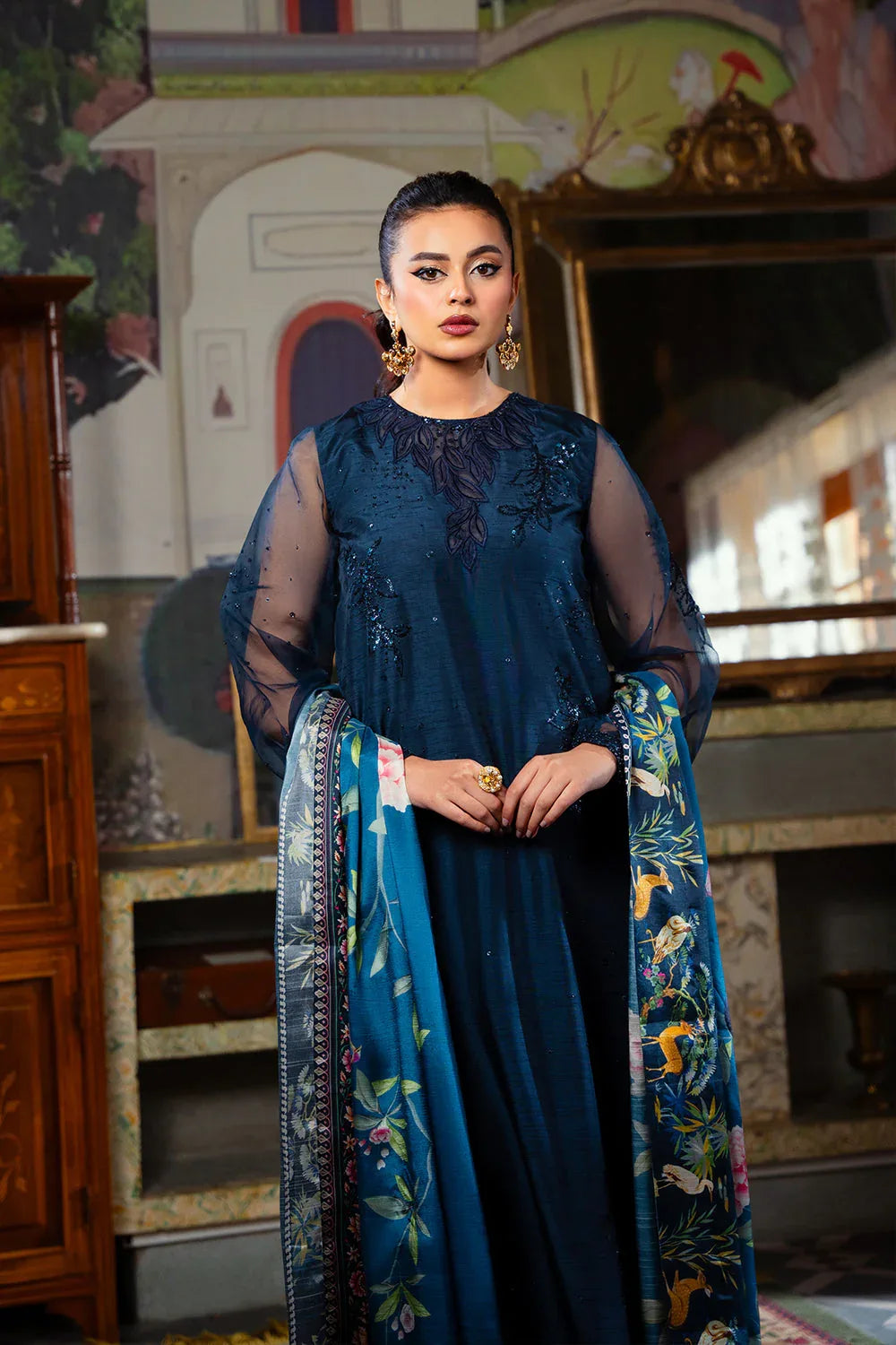 Saira Rizwan | Dahini Silk Pret | SIAN -SRLP03-25 - Rang-e-Khaas