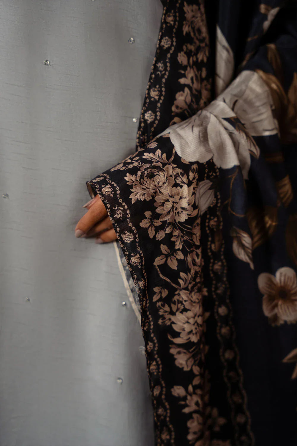 Saira Rizwan | Dahini Silk Pret | SWAN - SRLP04-25 - Rang-e-Khaas
