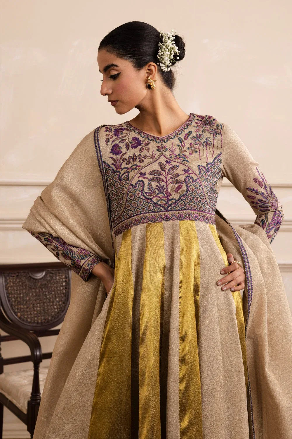 Maryum N Maria | Izara Formals | KARIMA - MW40035 - Rang-e-Khaas