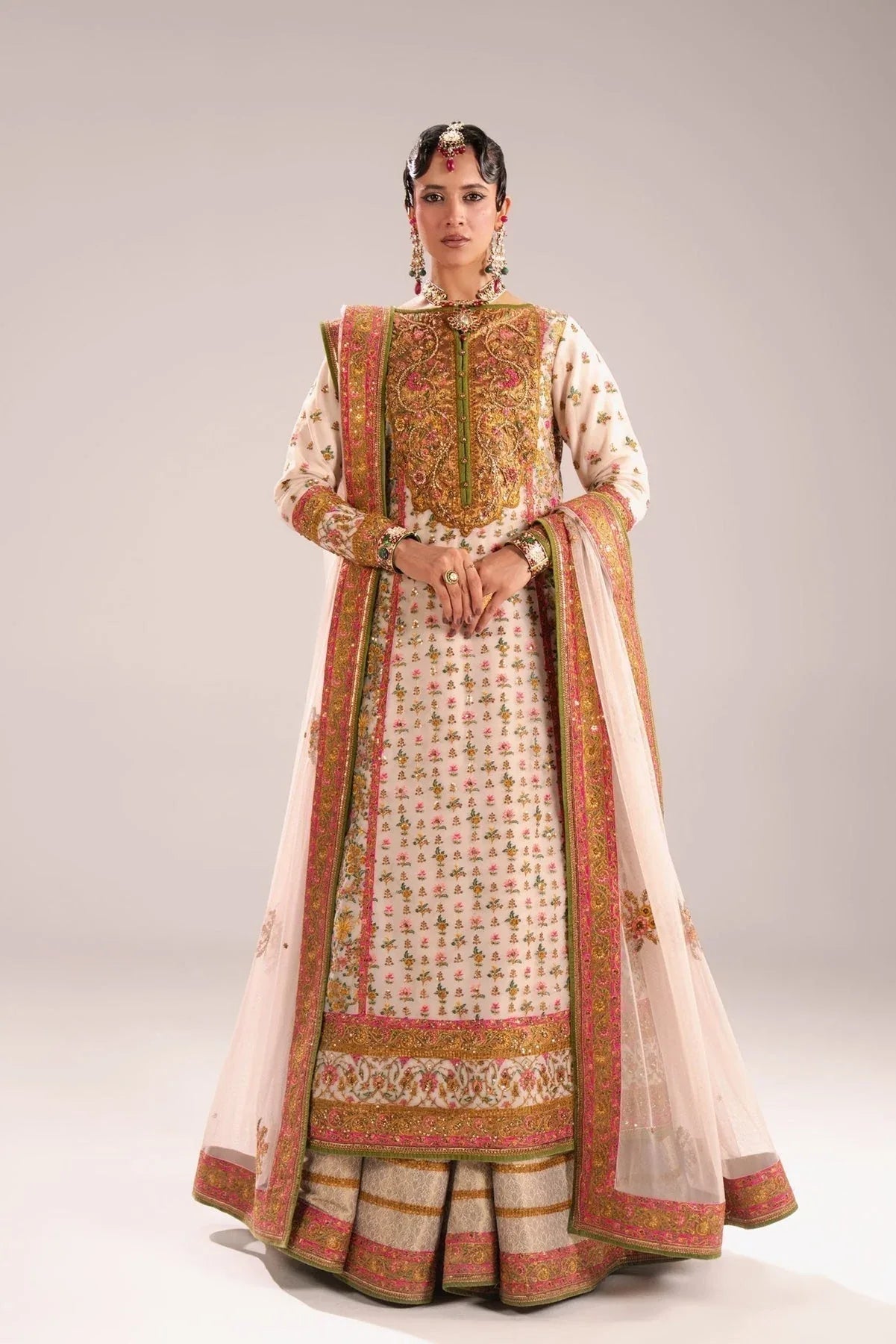 Fahad Hussayn | Mutanjan Bridals | Kashida - Rang-e-Khaas