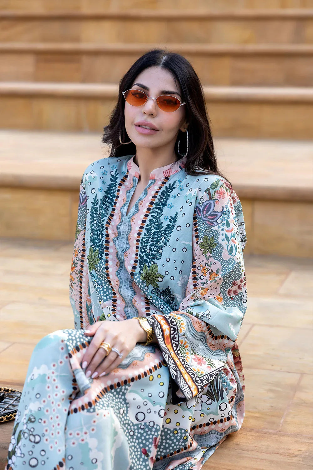 Saira Rizwan | Resort Collection 25 | IVY-SRRC01-25 - Rang-e-Khaas