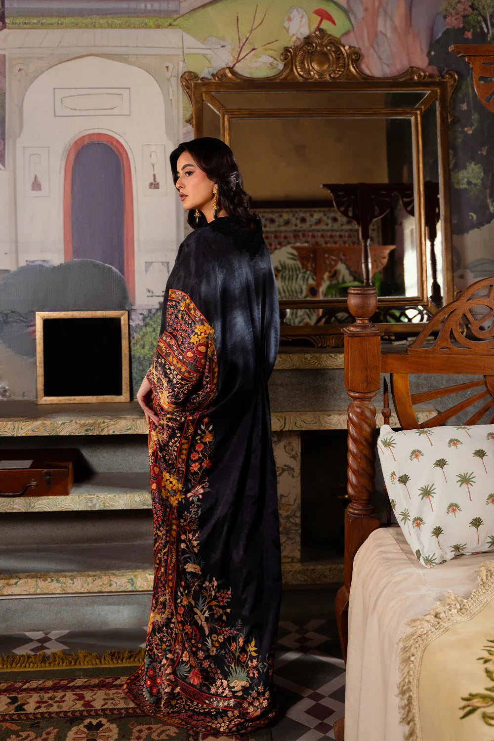 Saira Rizwan | Dahini Silk Pret | REEF -SRLP05-25 - Rang-e-Khaas