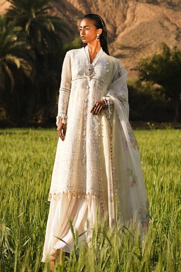 Sana Safinaz | Luxury Lawn Collection | 005A - Rang-e-Khaas